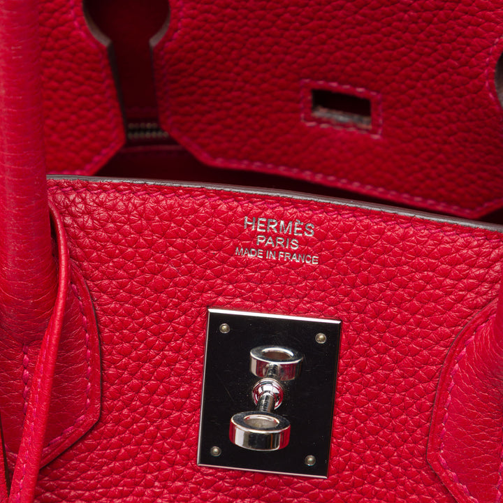 Birkin Retourne 30 Clémence Rouge