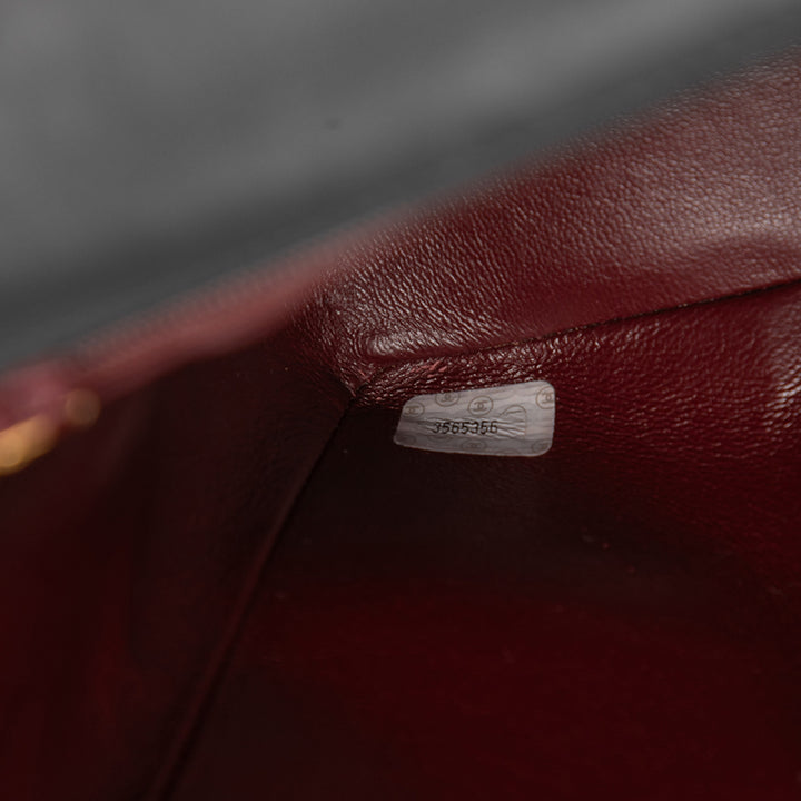 Chanel Maxi XL Classic Cuir d’agneau Simple rabat