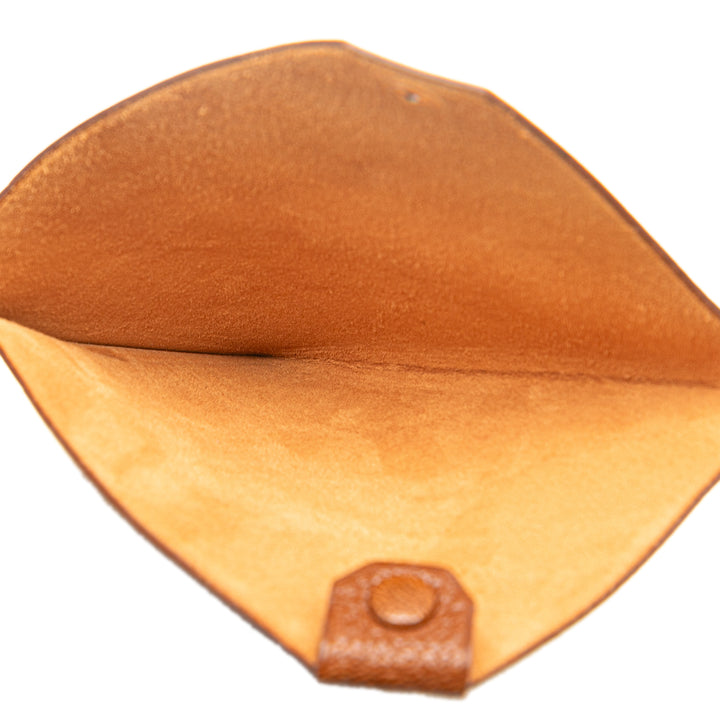 Chevre Mysore Tarmac PM Passport Cover Brown - Gaby Paris