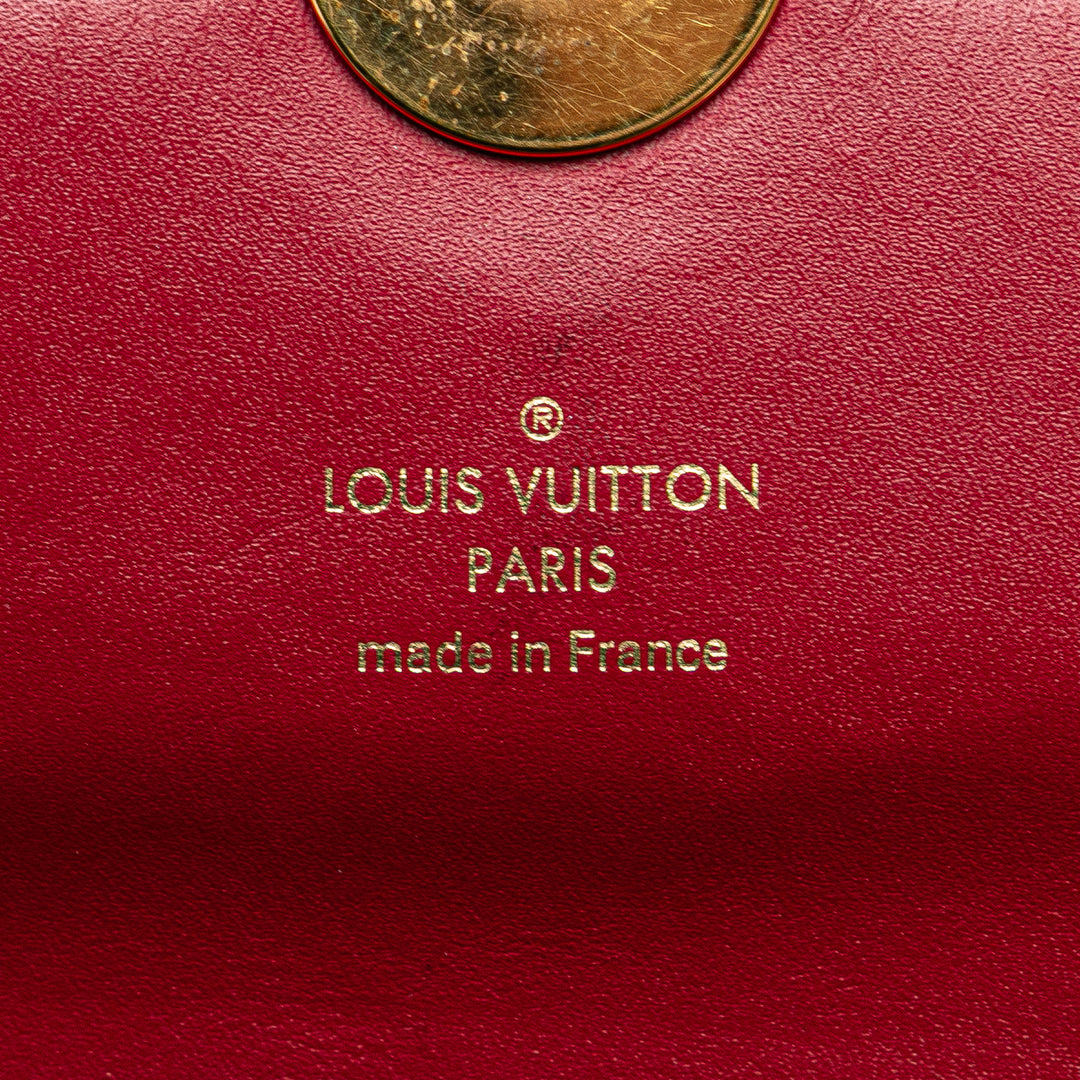 Louis Vuitton Monogram Flore Portefeuille On Chain Marron – GABY PARIS Authentique