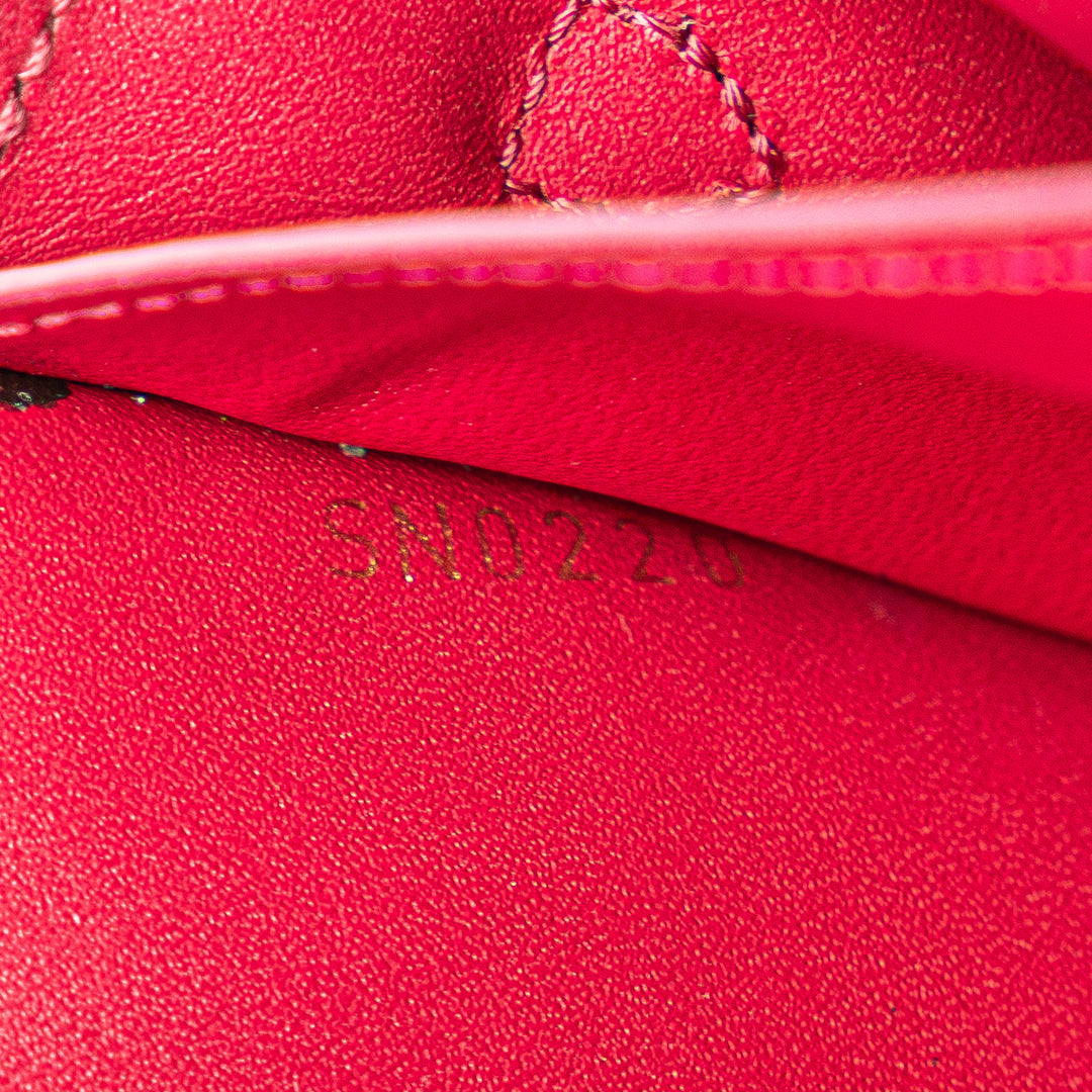 Louis Vuitton Monogram Flore Portefeuille On Chain Marron – GABY PARIS Authentique