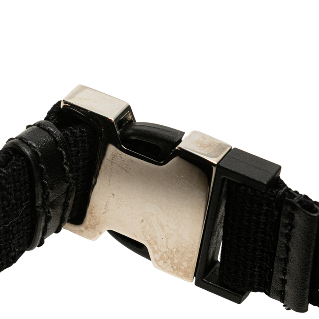 Gucci GG Embossed Perforated Cuir Belt Bag Noir