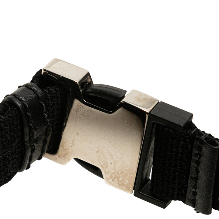 Gucci GG Embossed Perforated Cuir Belt Bag Noir