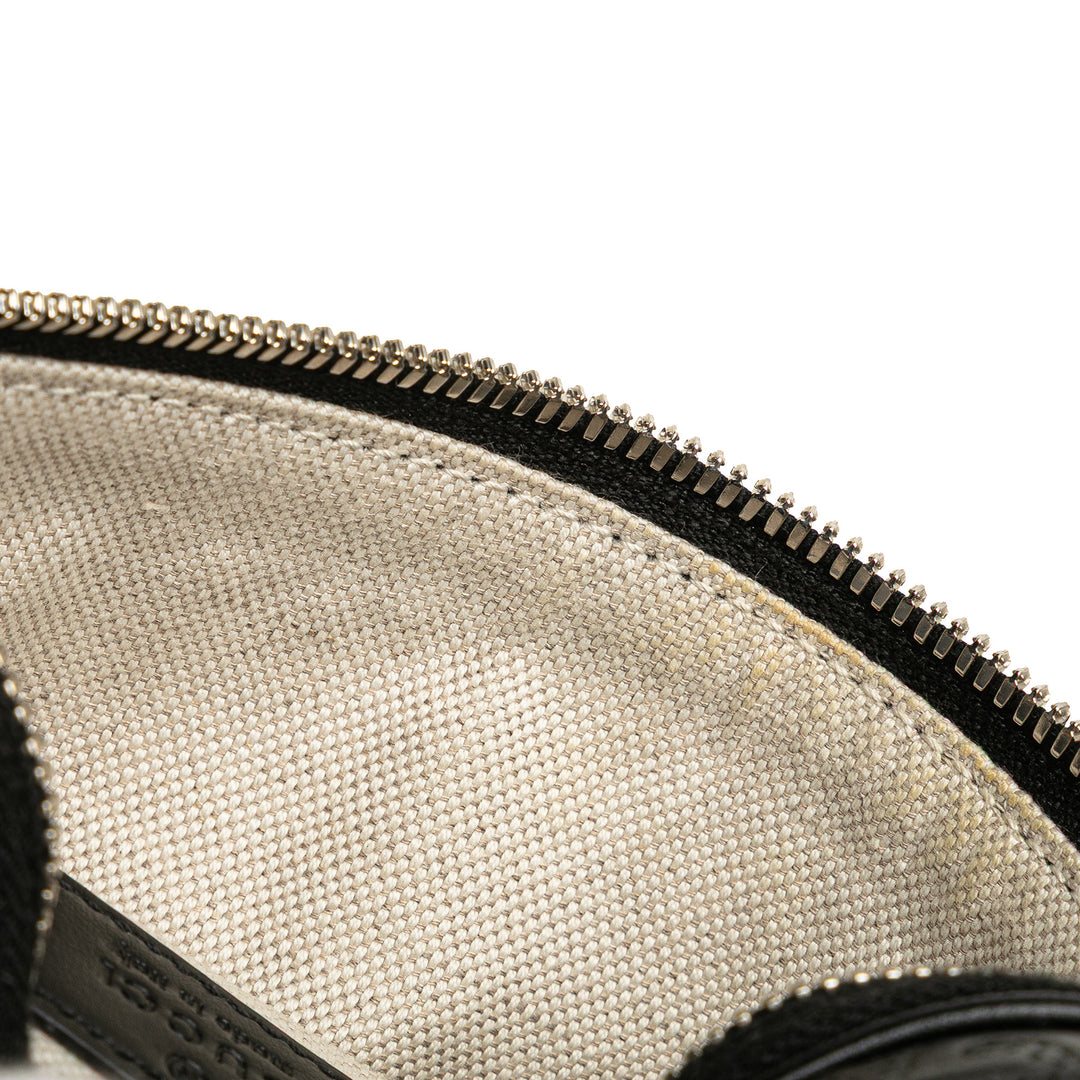 Gucci GG Embossed Perforated Cuir Belt Bag Noir