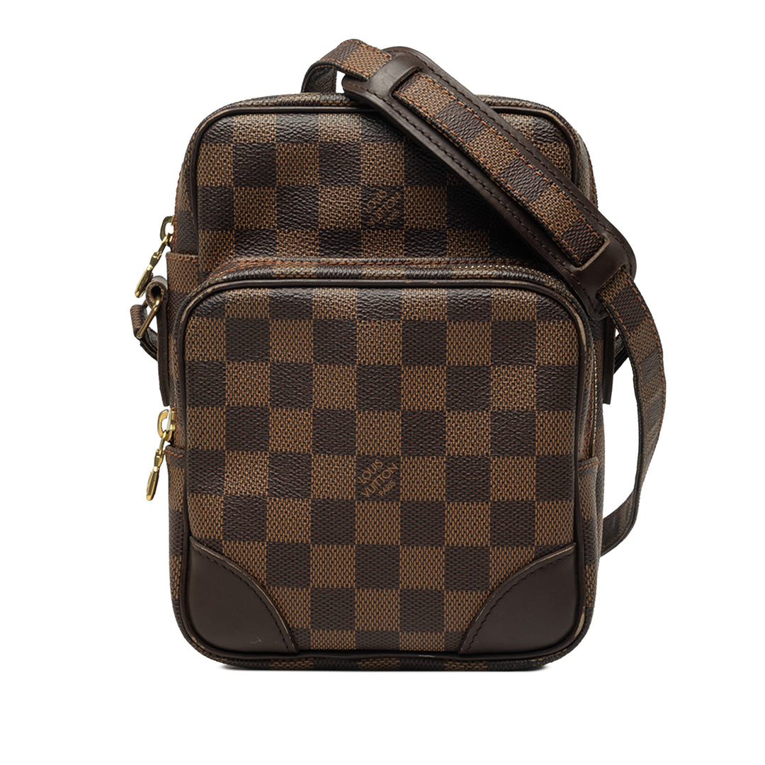 Amazone Damier Ébène Marron
