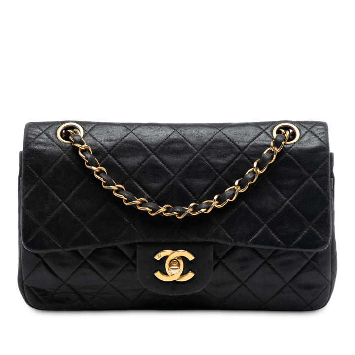 Chanel Medium Classic Cuir d’agneau Double rabat