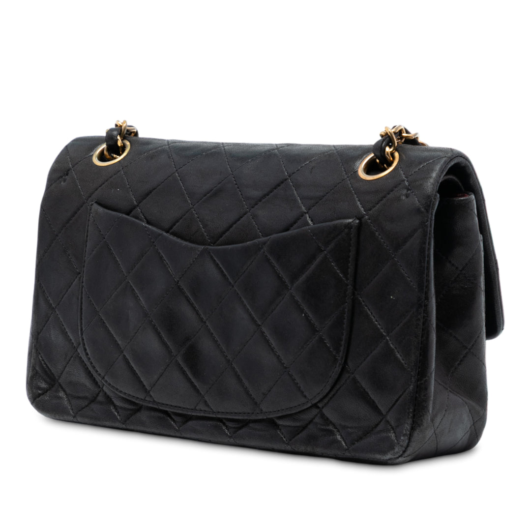 Chanel Medium Classic Cuir d’agneau Double rabat