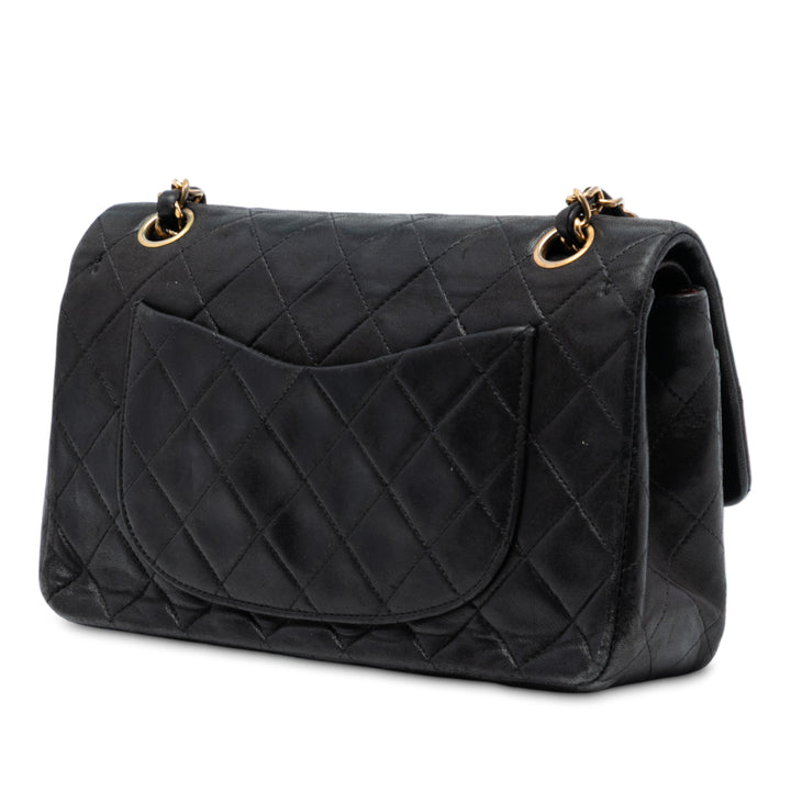 Chanel Medium Classic Cuir d’agneau Double rabat