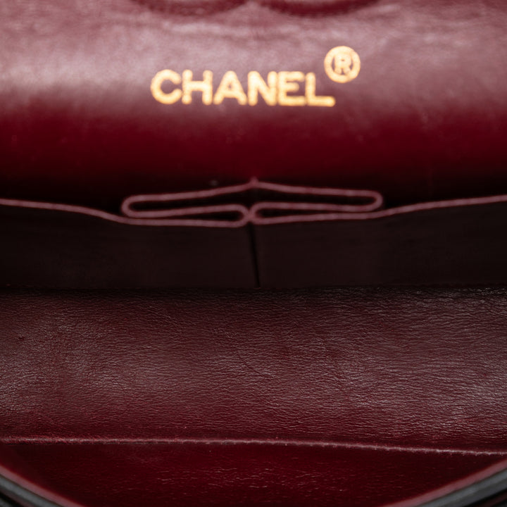 Chanel Medium Classic Cuir d’agneau Double rabat