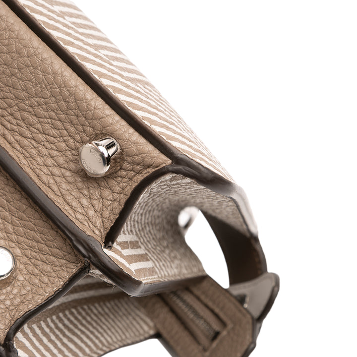 Fendi Small Zucca Cuir Peekaboo ISeeU Sac