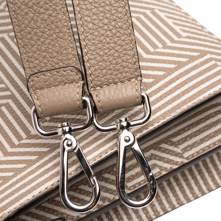 Fendi Small Zucca Cuir Peekaboo ISeeU Sac