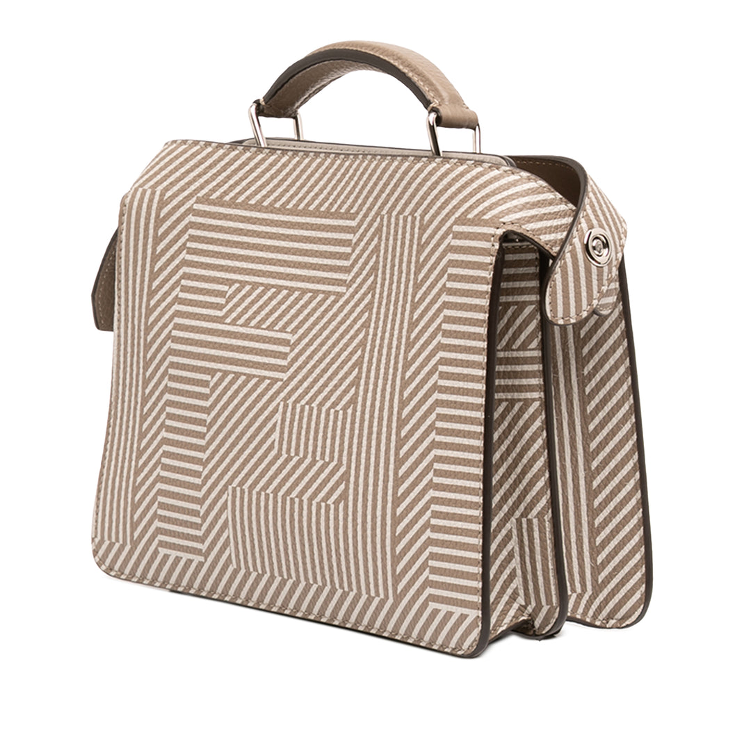 Fendi Small Zucca Cuir Peekaboo ISeeU Sac