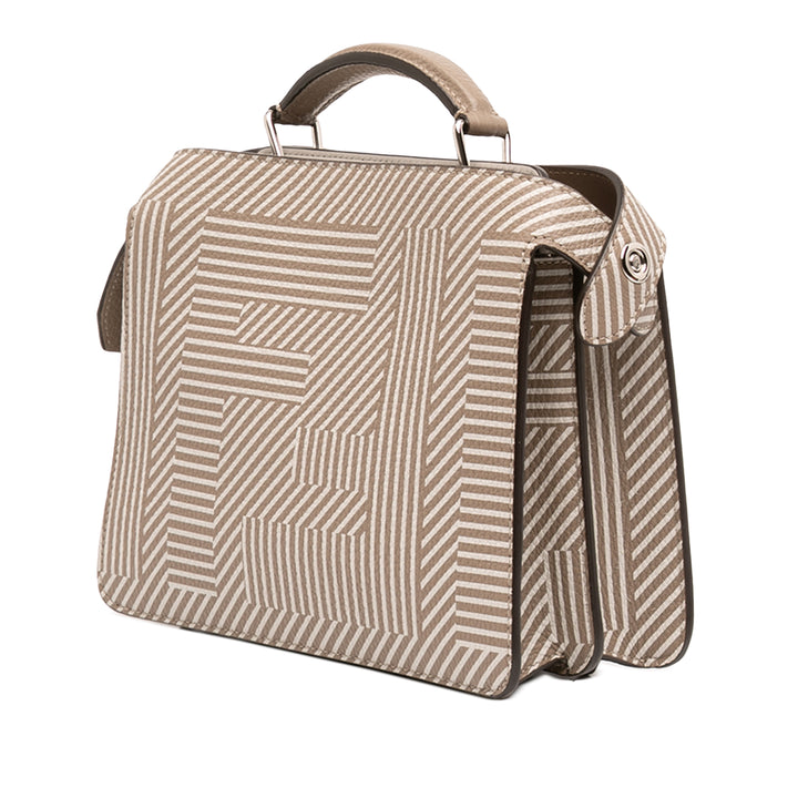 Fendi Small Zucca Cuir Peekaboo ISeeU Sac