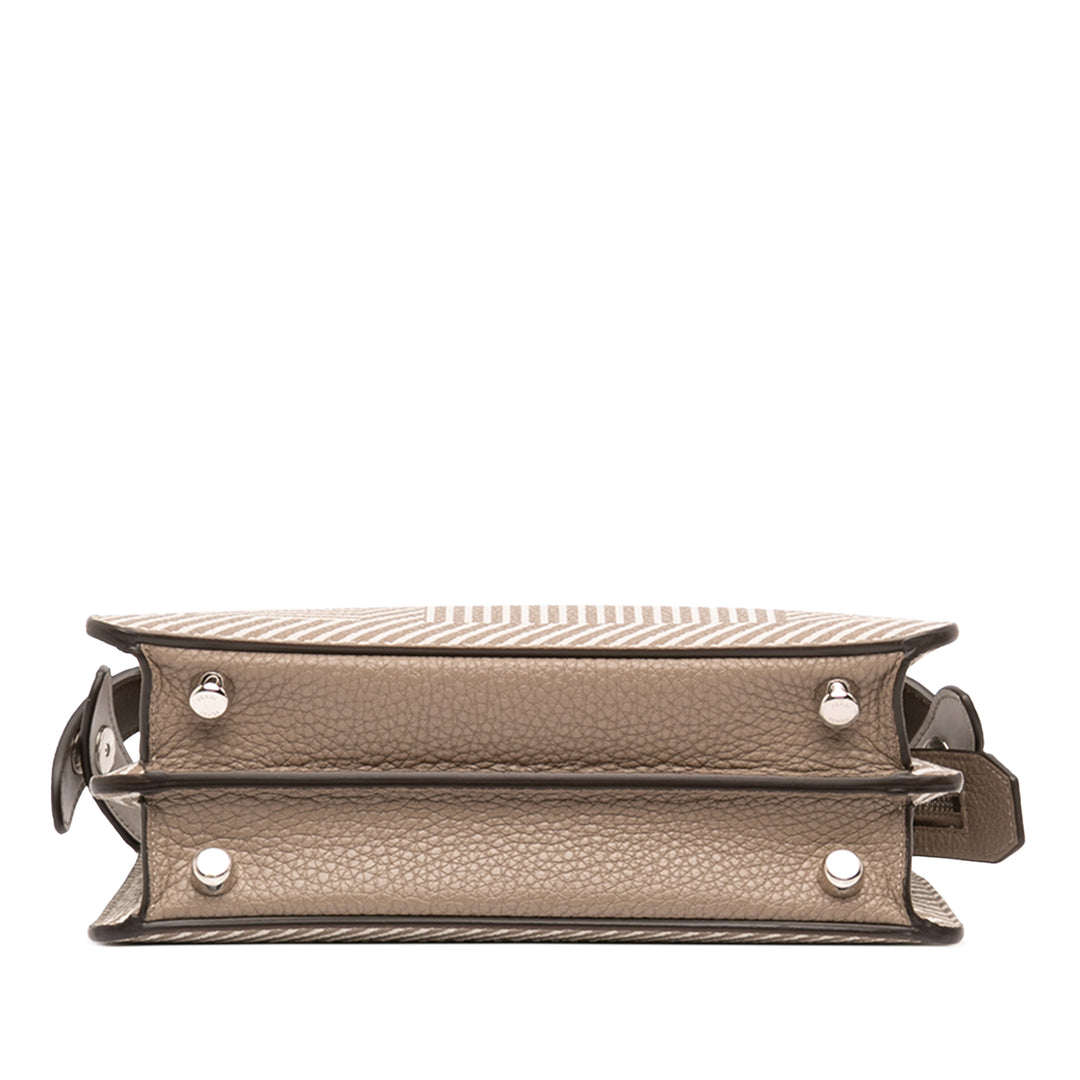 Fendi Small Zucca Cuir Peekaboo ISeeU Sac