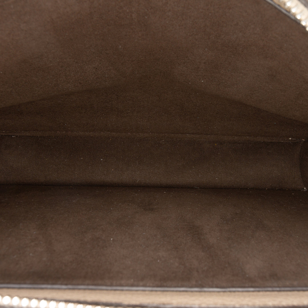Fendi Small Zucca Cuir Peekaboo ISeeU Sac