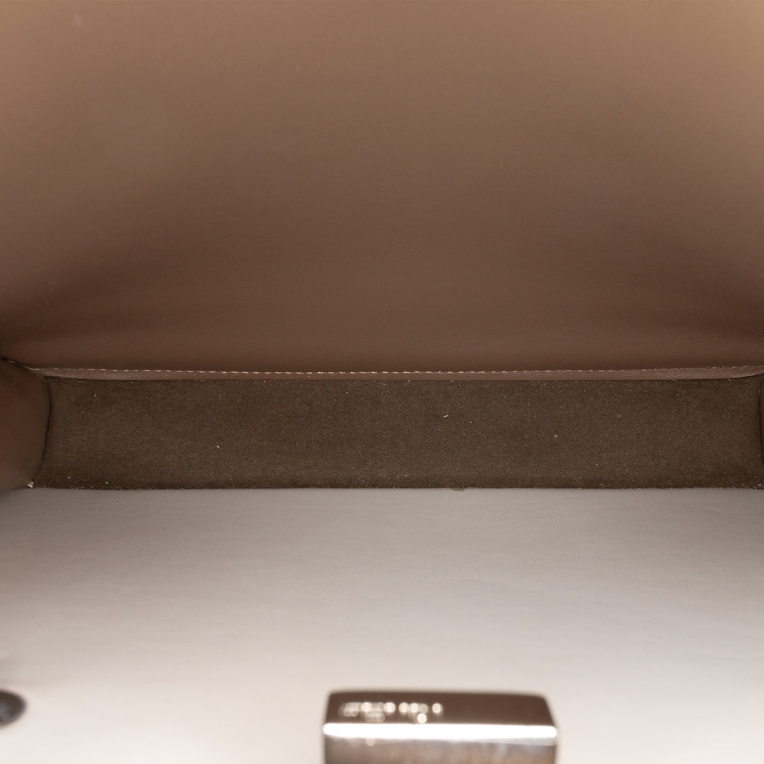 Fendi Small Zucca Cuir Peekaboo ISeeU Sac