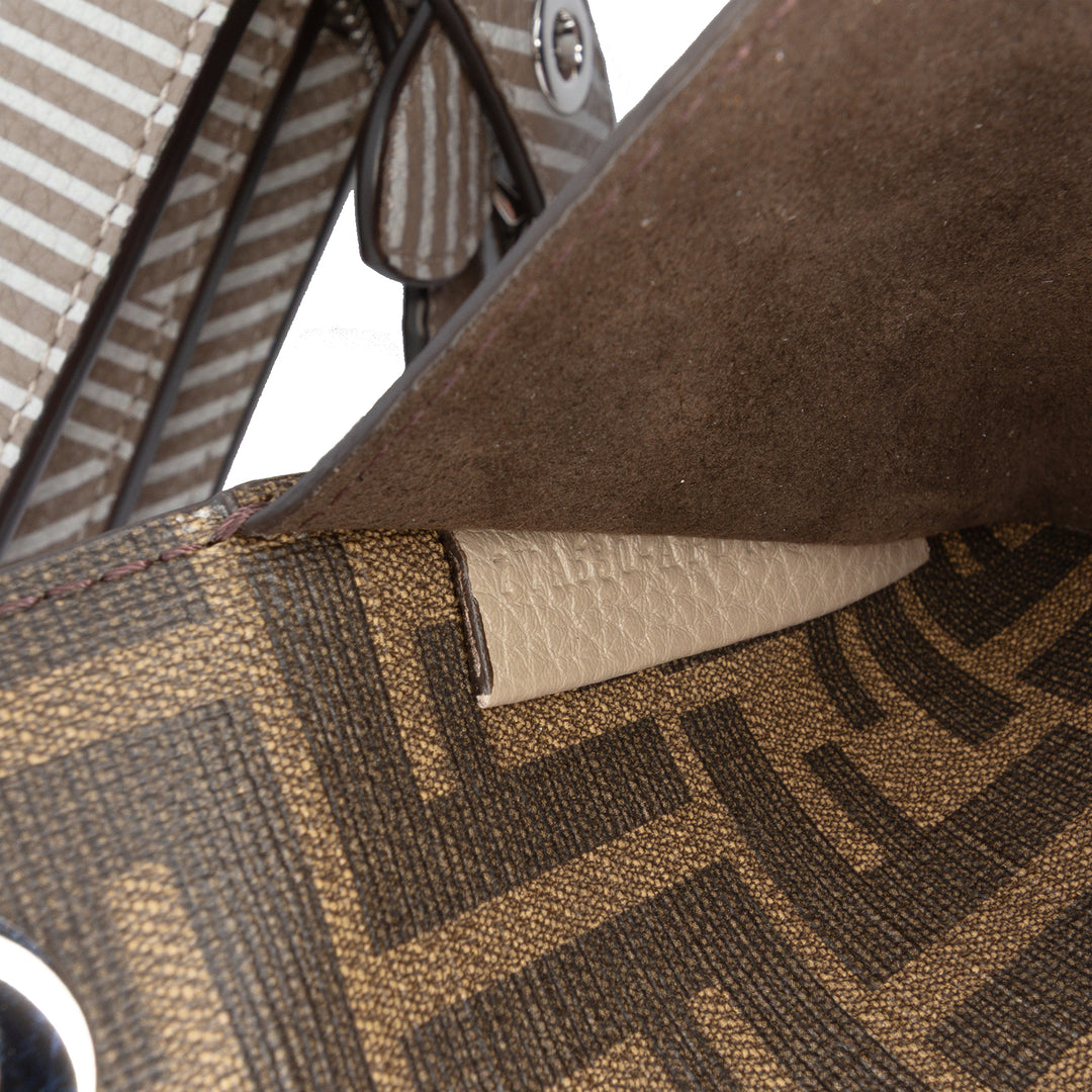 Fendi Small Zucca Cuir Peekaboo ISeeU Sac