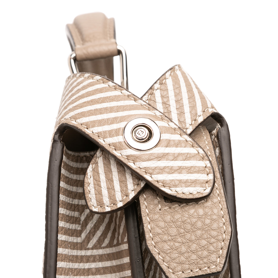 Fendi Small Zucca Cuir Peekaboo ISeeU Sac