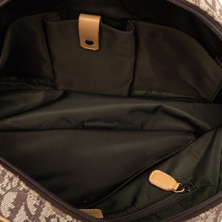 Diorissimo Double Saddle Bowler Sac Marron