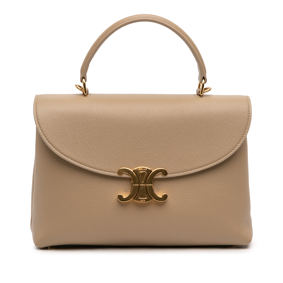 Celine Medium Supple Cuir de veau grainé Nino Sac