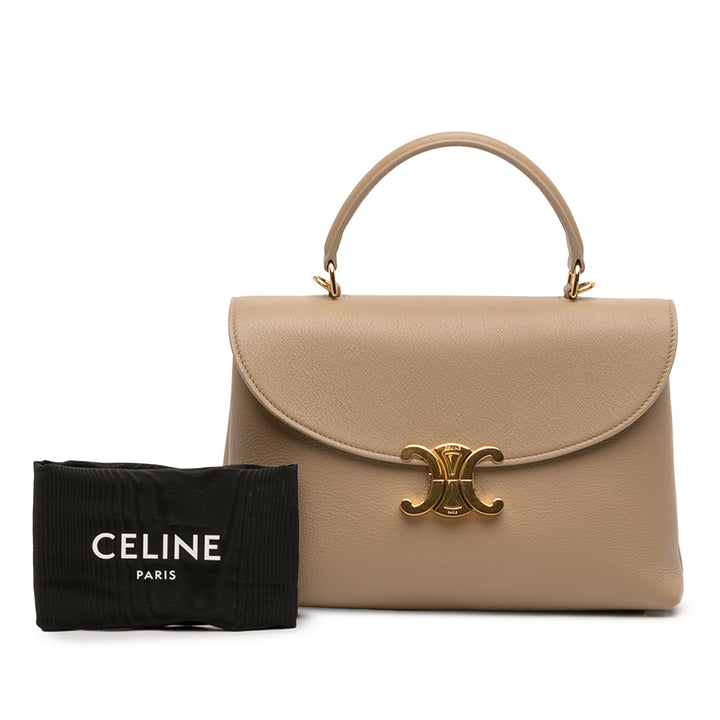 Celine Medium Supple Cuir de veau grainé Nino Sac