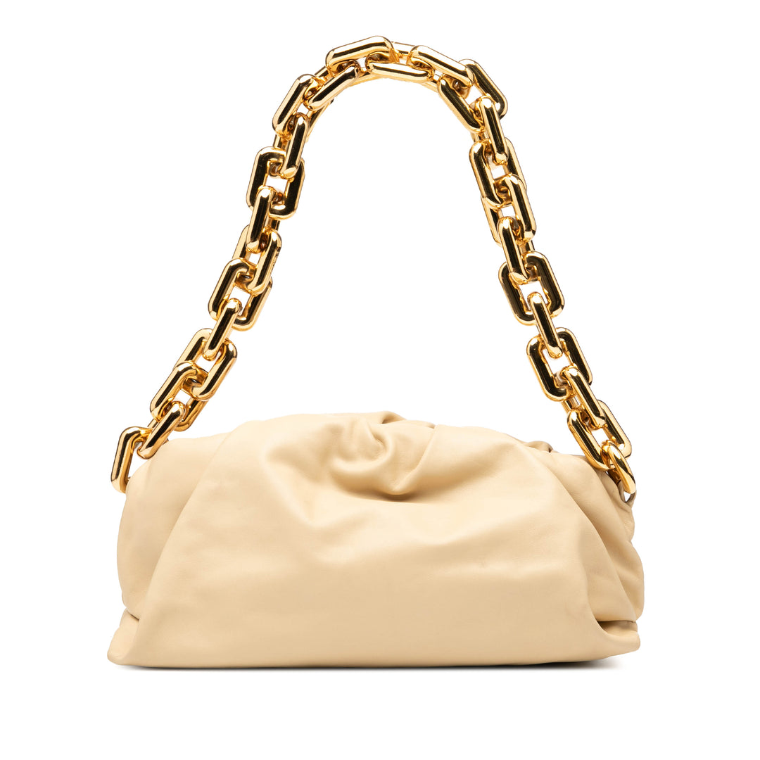 Bottega Veneta Cuir d’agneau Chain Pochette