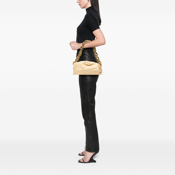 Bottega Veneta Cuir d’agneau Chain Pochette