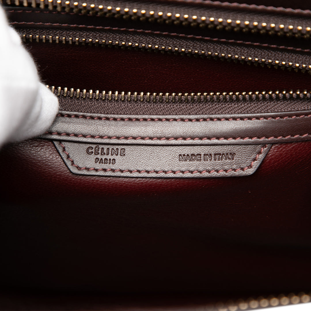Celine Tricolore Luggage Cabas Micro Rose – vue 5 – GABY PARIS
