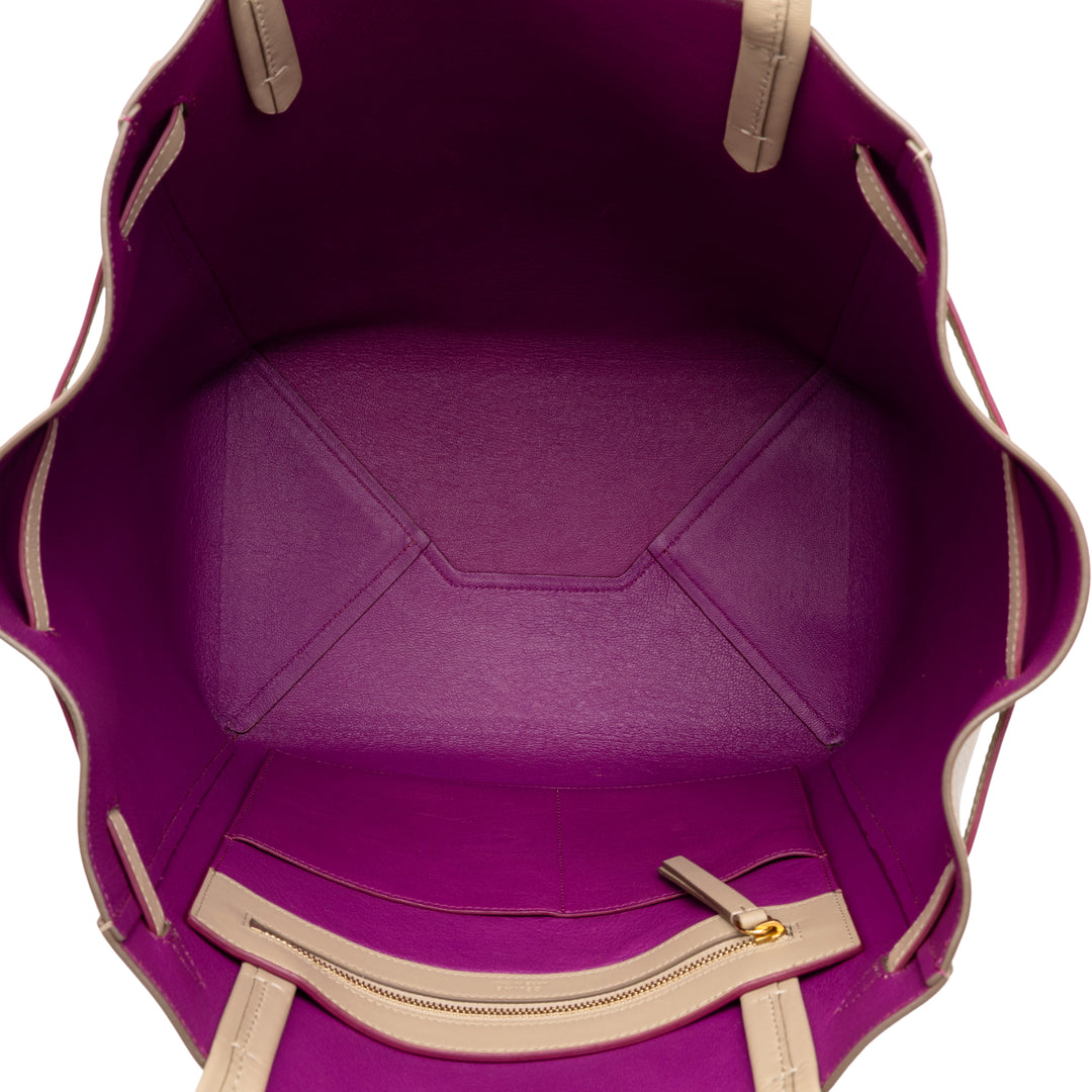Celine Cabas Phantom Petit Beige – vue 4 – GABY PARIS