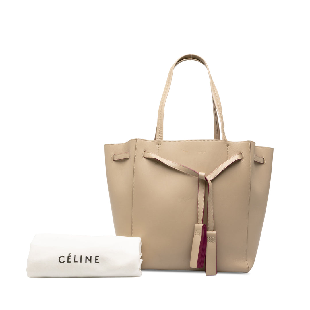 Celine Cabas Phantom Petit Beige – vue 7 – GABY PARIS