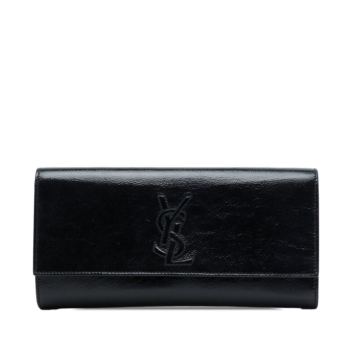 Saint Laurent Belle Du Jour Pochette Noir – vue principale – GABY PARIS