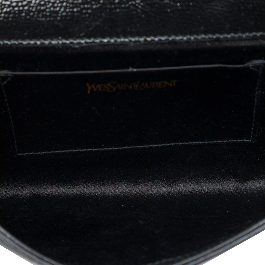 Saint Laurent Belle Du Jour Pochette Noir – vue 4 – GABY PARIS