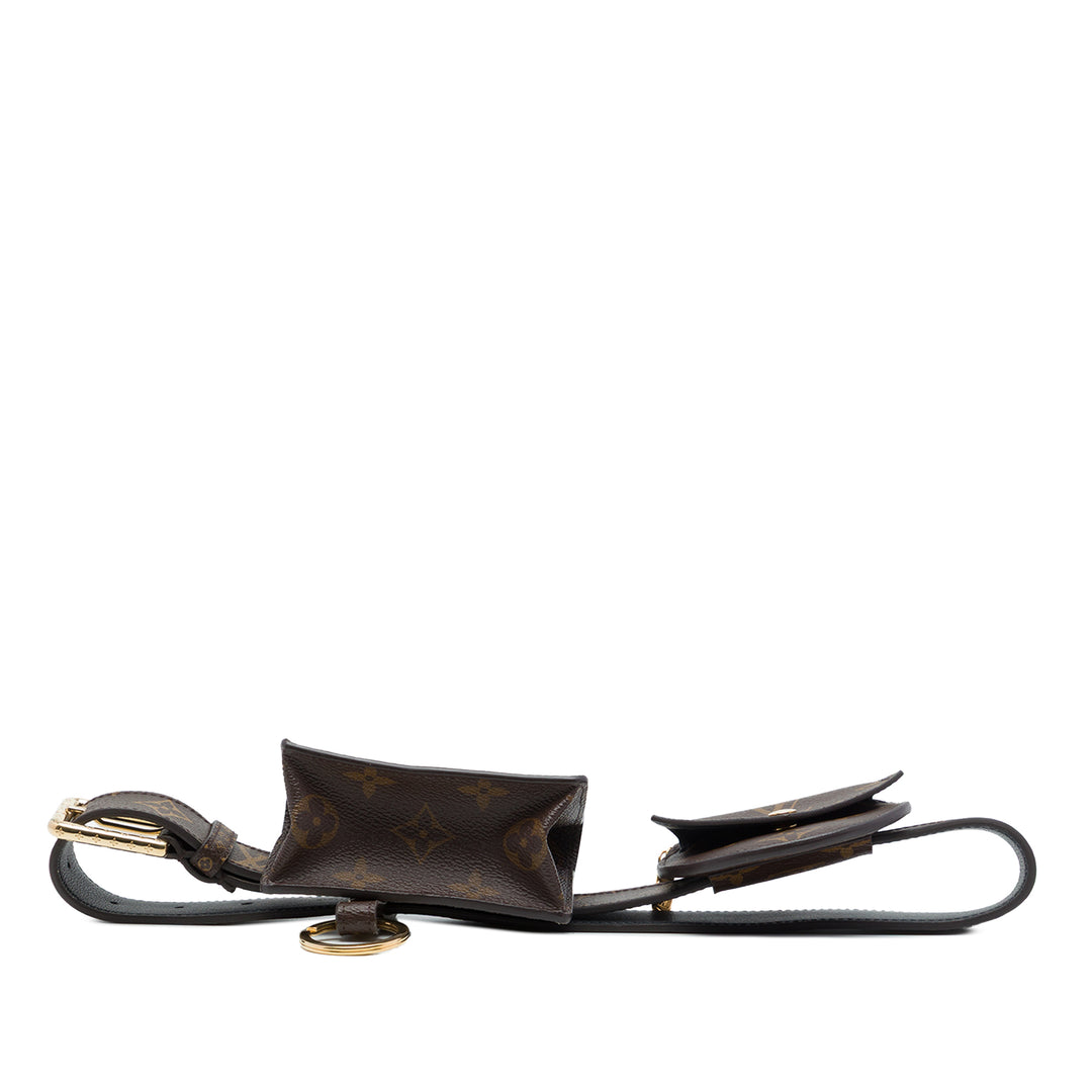 Louis Vuitton Ceinture Daily Multi Poche 30mm Monogram Marron – vue 3 – GABY PARIS
