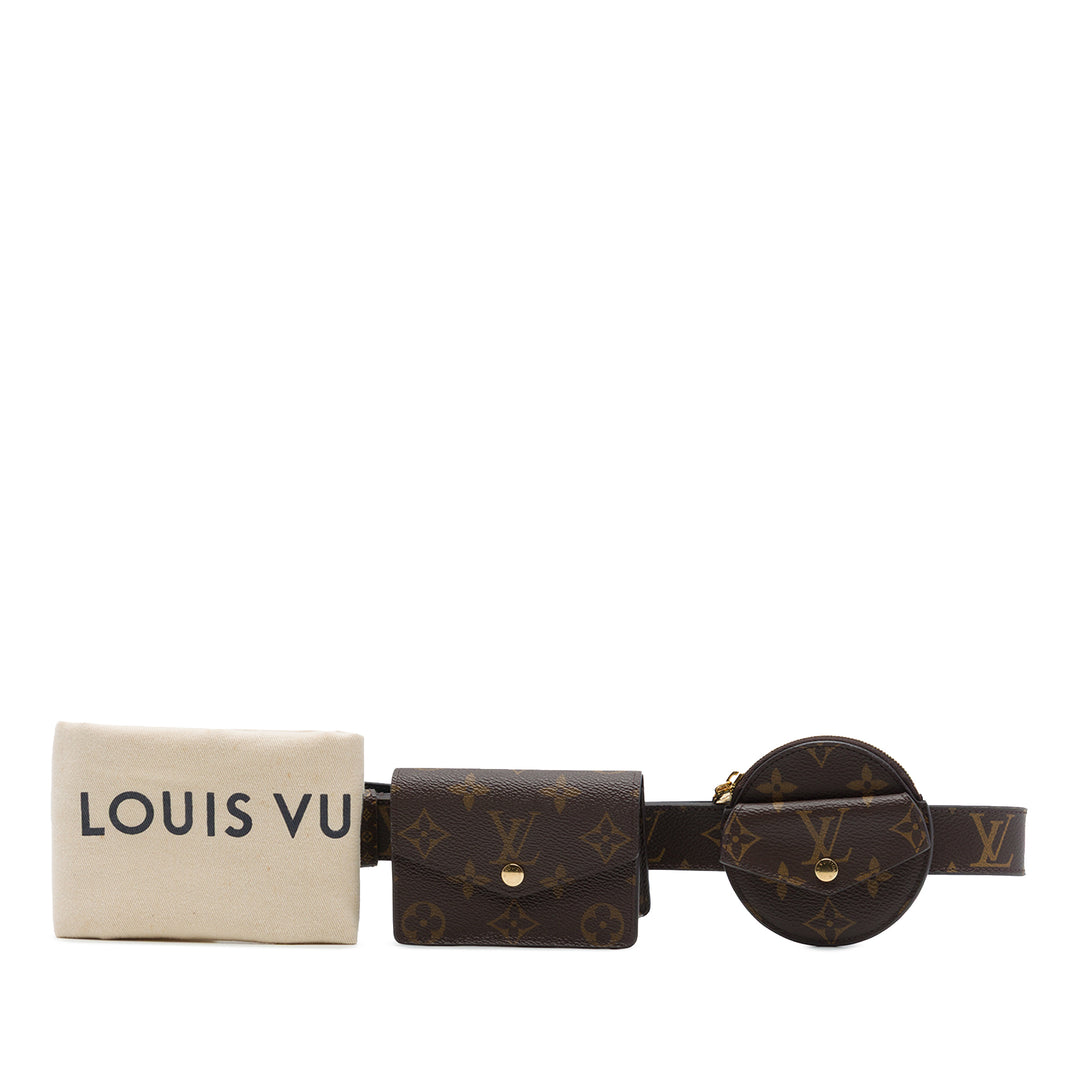 Louis Vuitton Ceinture Daily Multi Poche 30mm Monogram Marron – vue 7 – GABY PARIS