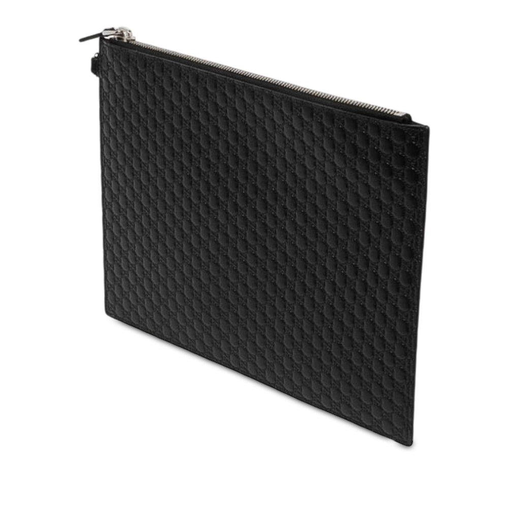 Gucci Pochette Microguccissima Noir – vue 2 – GABY PARIS