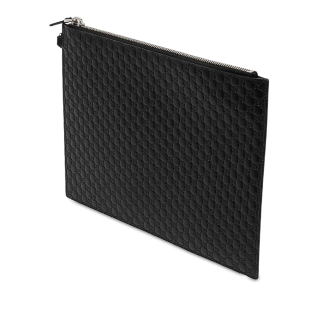 Gucci Pochette Microguccissima Noir – vue 2 – GABY PARIS