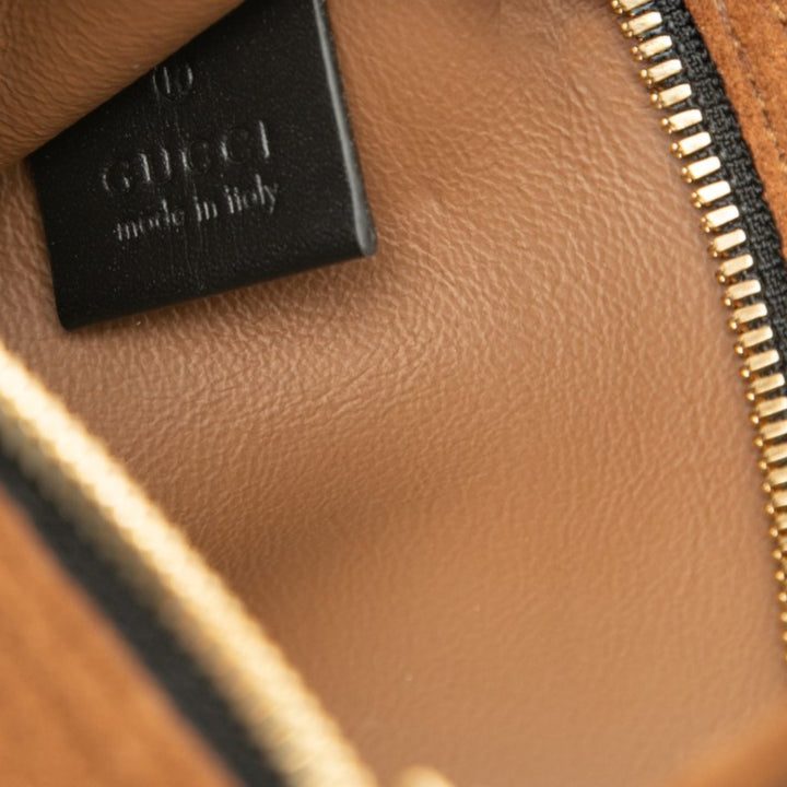 Gucci Rajah Pochette Marron – vue 5 – GABY PARIS