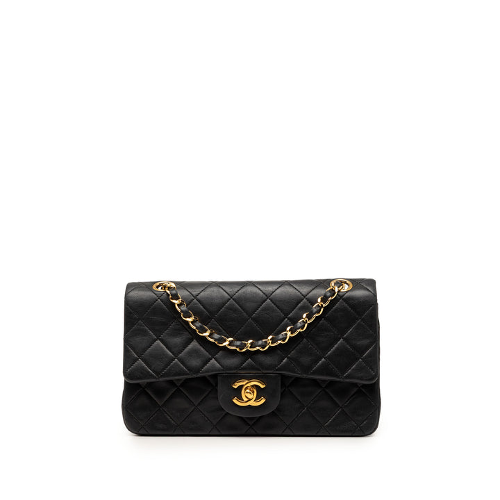 Chanel Small Classic Cuir d’agneau Double rabat