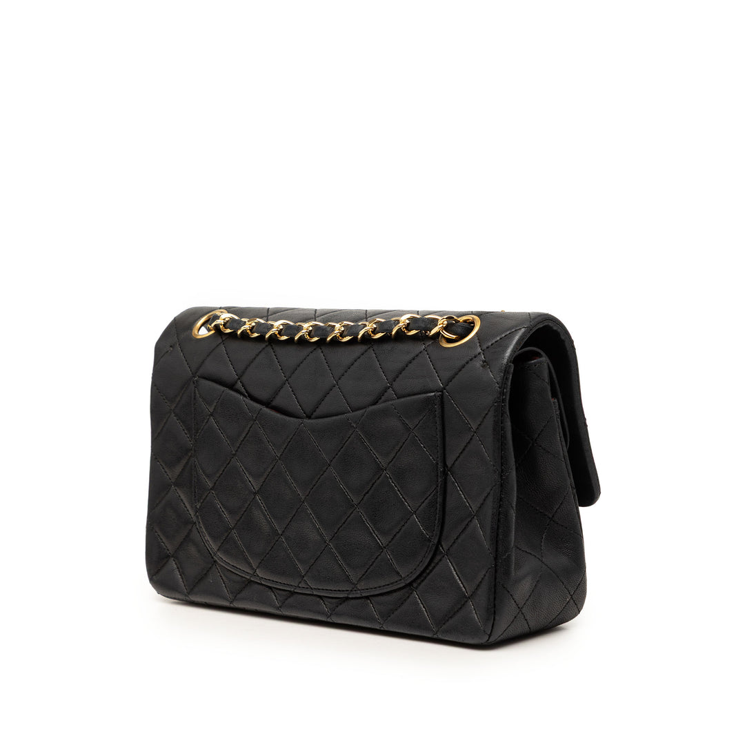 Chanel Small Classic Cuir d’agneau Double rabat