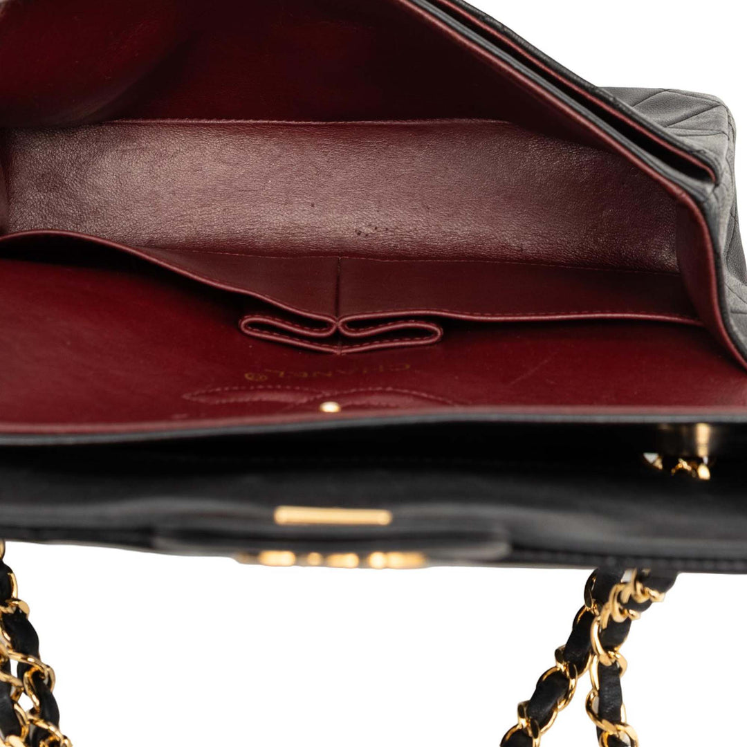 Chanel Small Classic Cuir d’agneau Double rabat