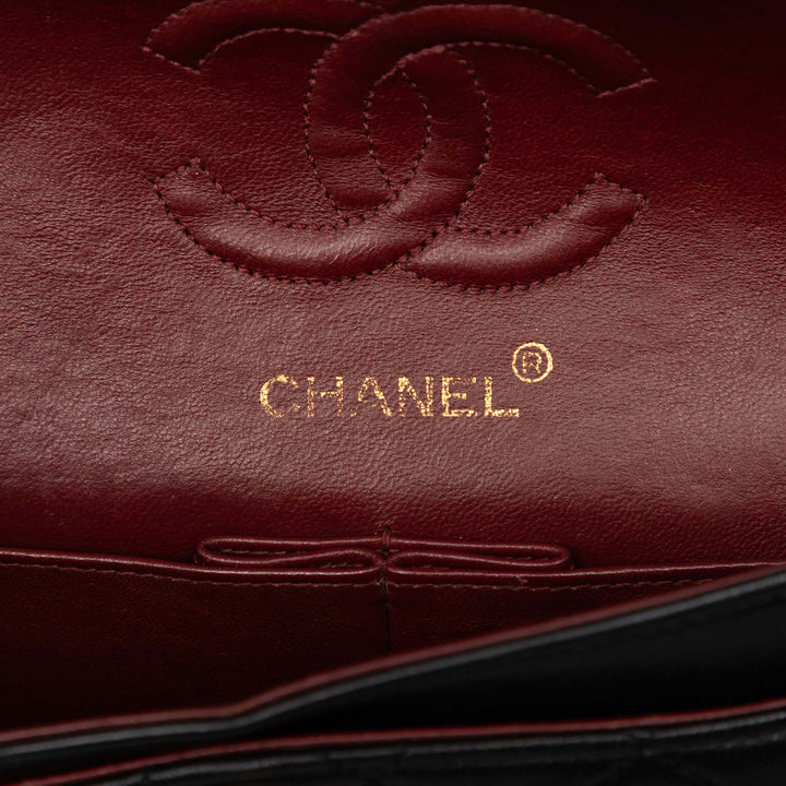 Chanel Small Classic Cuir d’agneau Double rabat