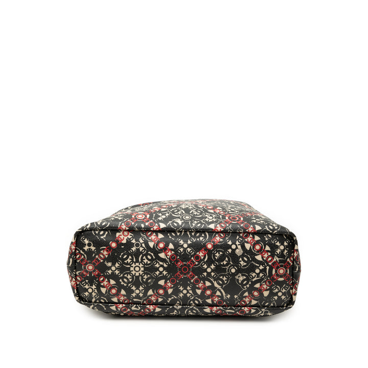 Chanel Optic Coco Cabas Petit Toile enduite