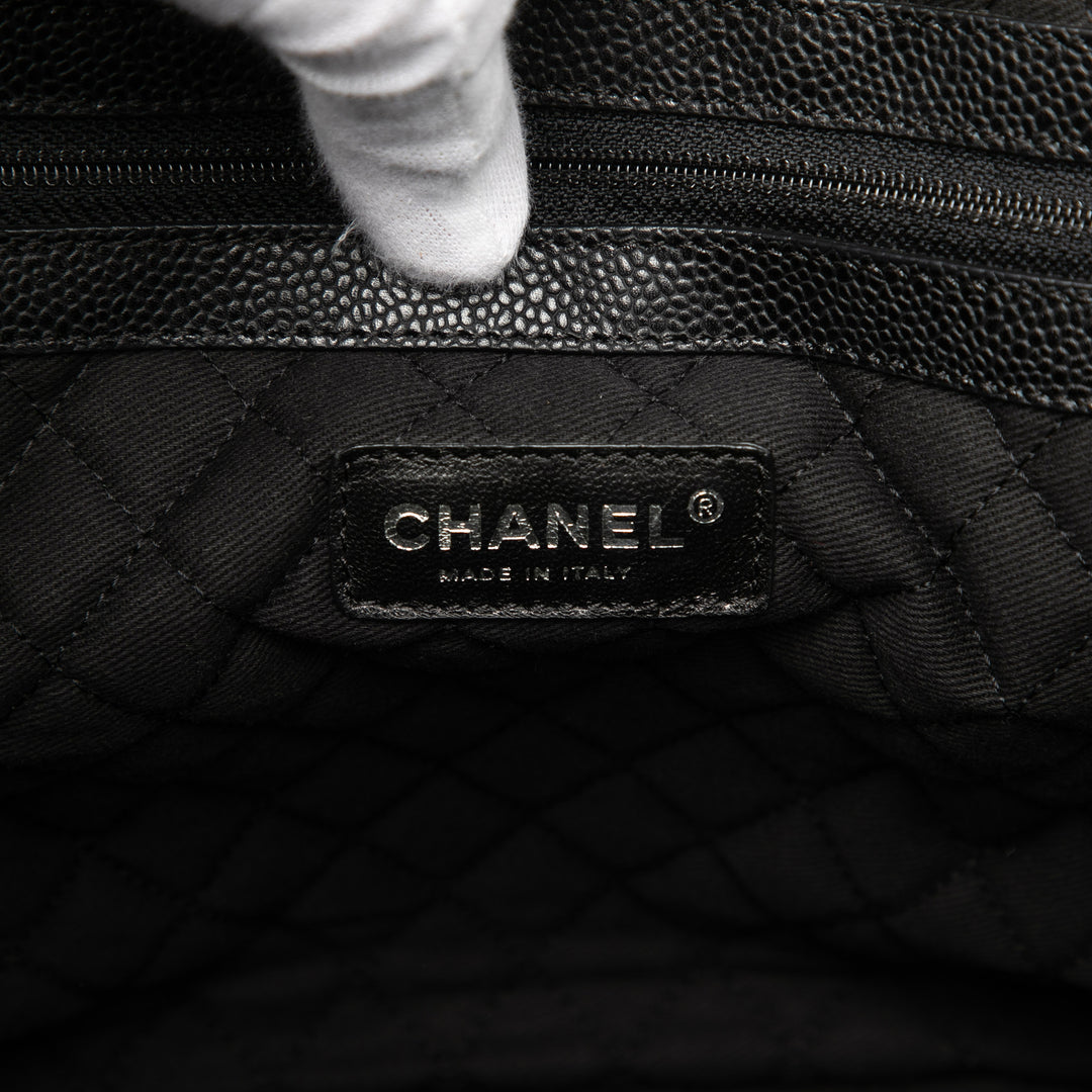 Chanel Optic Coco Cabas Petit Toile enduite