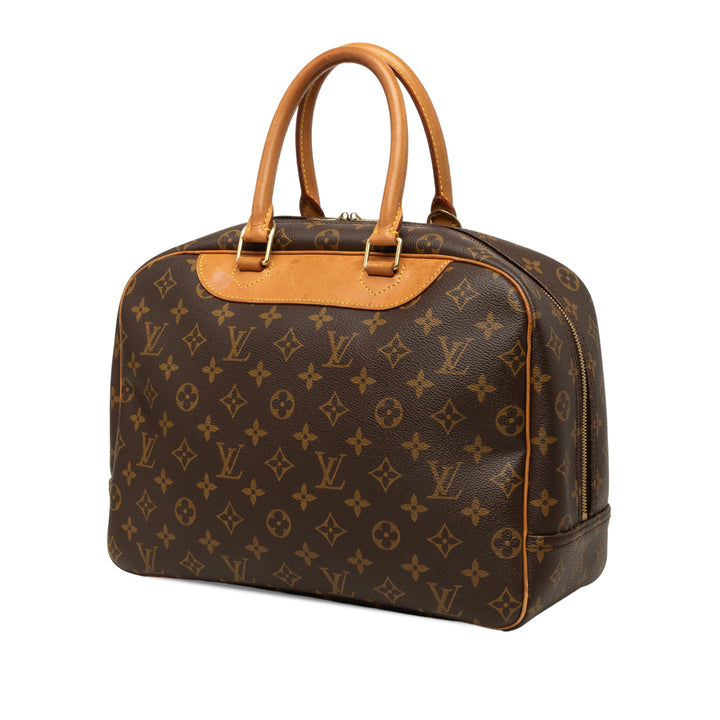 Louis Vuitton Sac à main Deauville Monogram Marron – vue 2 – GABY PARIS