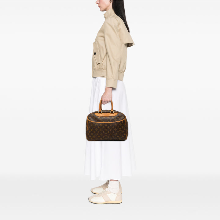 Louis Vuitton Sac à main Deauville Monogram Marron – vue 7 – GABY PARIS