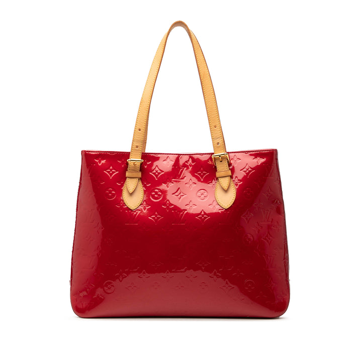 Brentwood Cuir verni Monogram Rouge