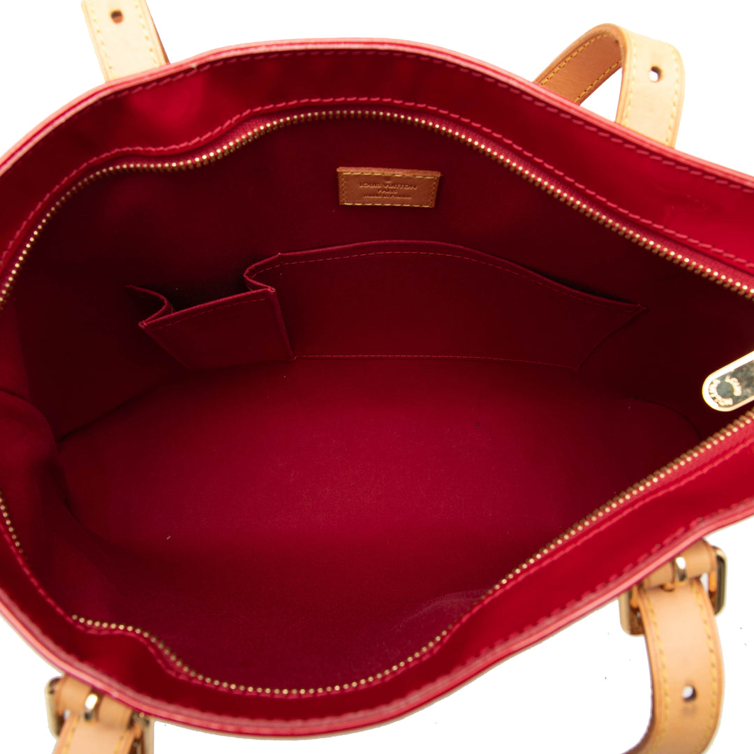 Brentwood Cuir verni Monogram Rouge