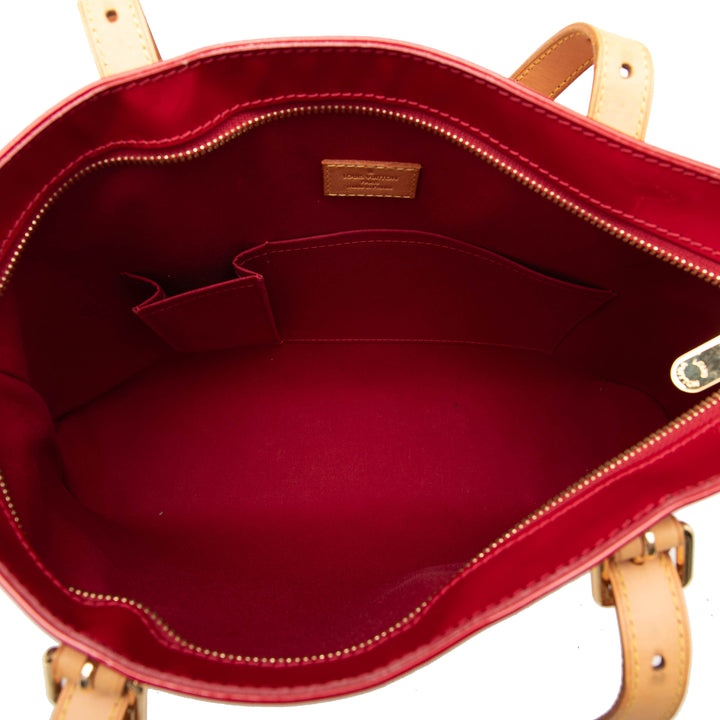 Brentwood Cuir verni Monogram Rouge