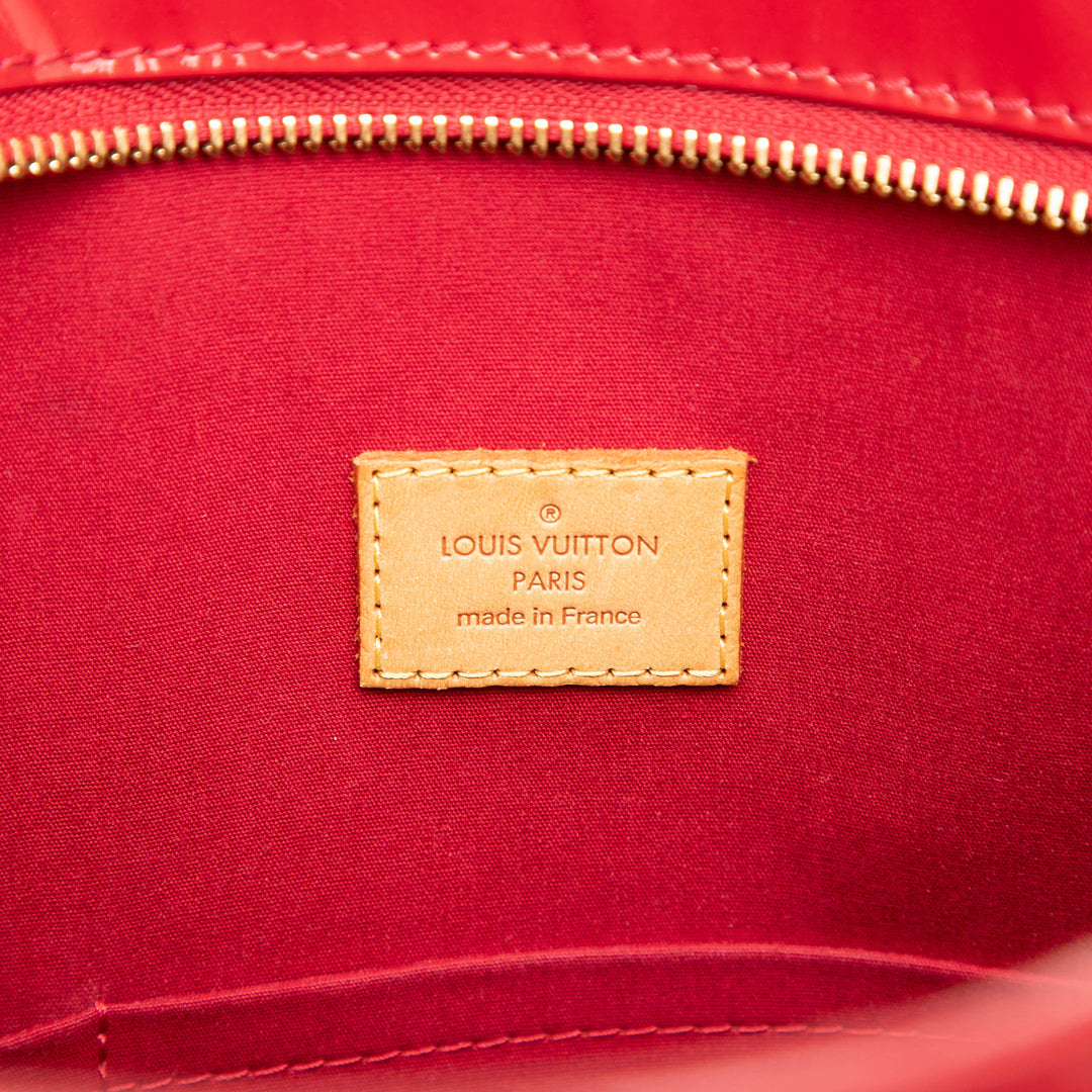 Brentwood Cuir verni Monogram Rouge