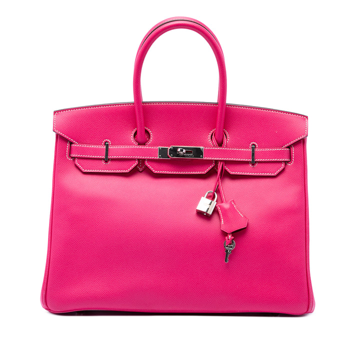Hermès Epsom Candy Verso Birkin Retourne 35